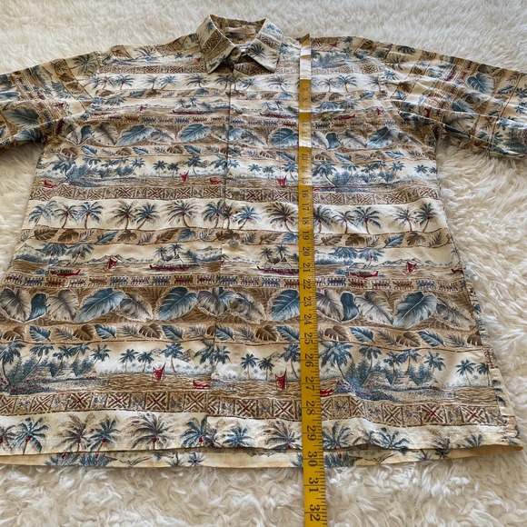 Mens Vintage Campia Moda 100% Cotton Short Sleeve Button Down Dress Shirt Medium - Picture 5 of 6